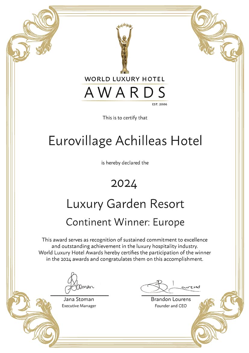 LUXURY AWARDS 2024 GARDEN RESORT